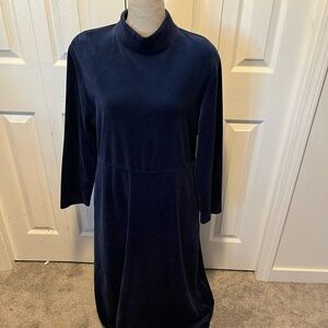 Coldwater Creek size XL long velvet dress